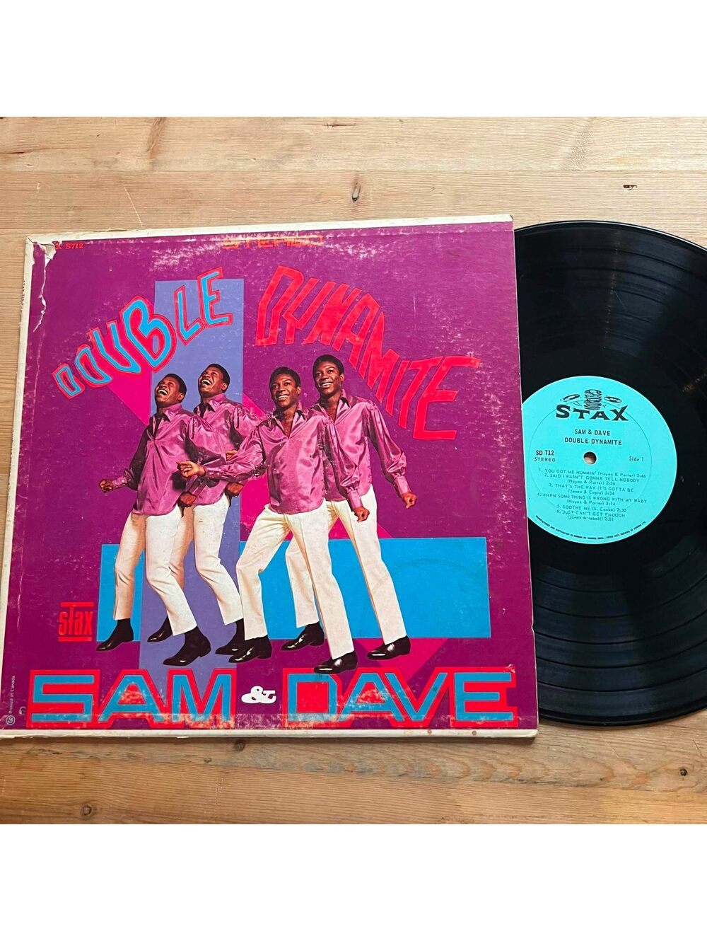Sam & Dave - Double Dynamite 33rpm VG+ VR19